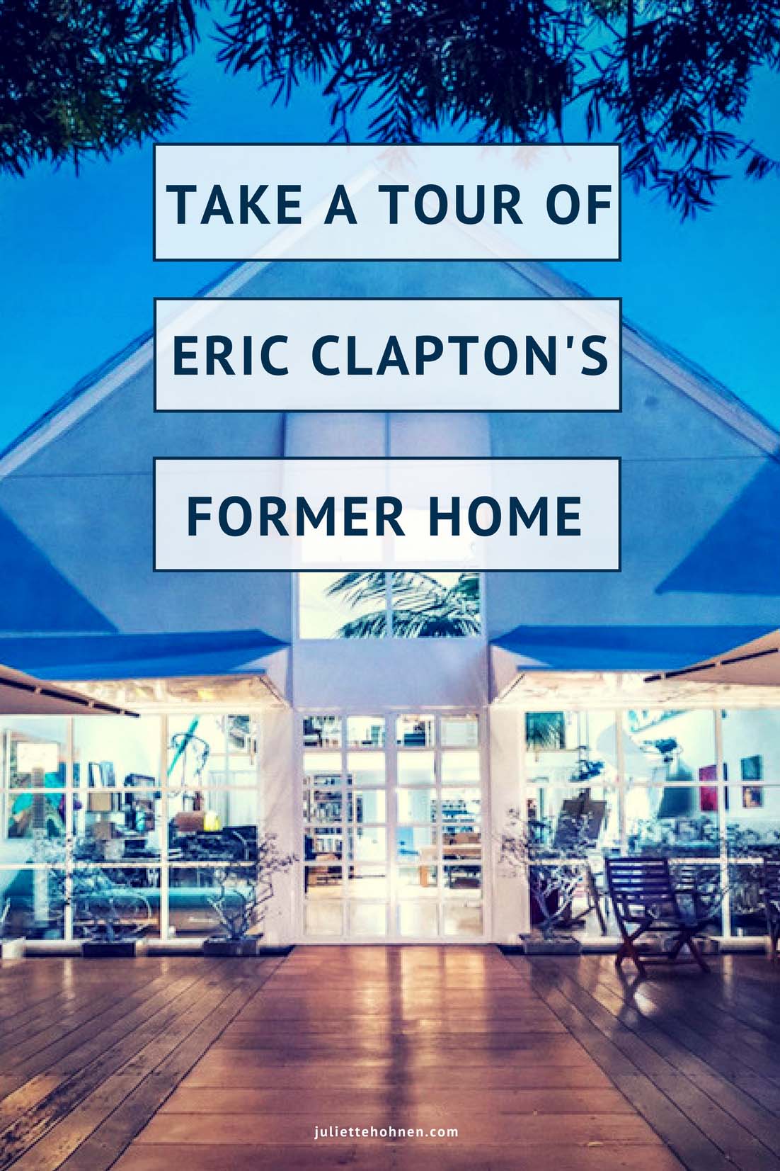 A Tour of Eric Clapton’s Former Home